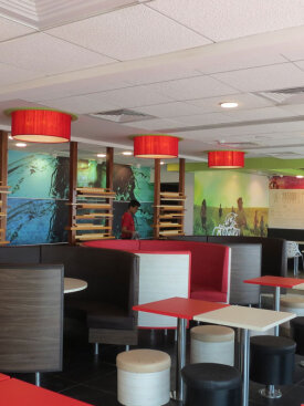 Over 30 KFC Stores in India, including the 1st LEED Gold Store in Besant Nagar, Chennai